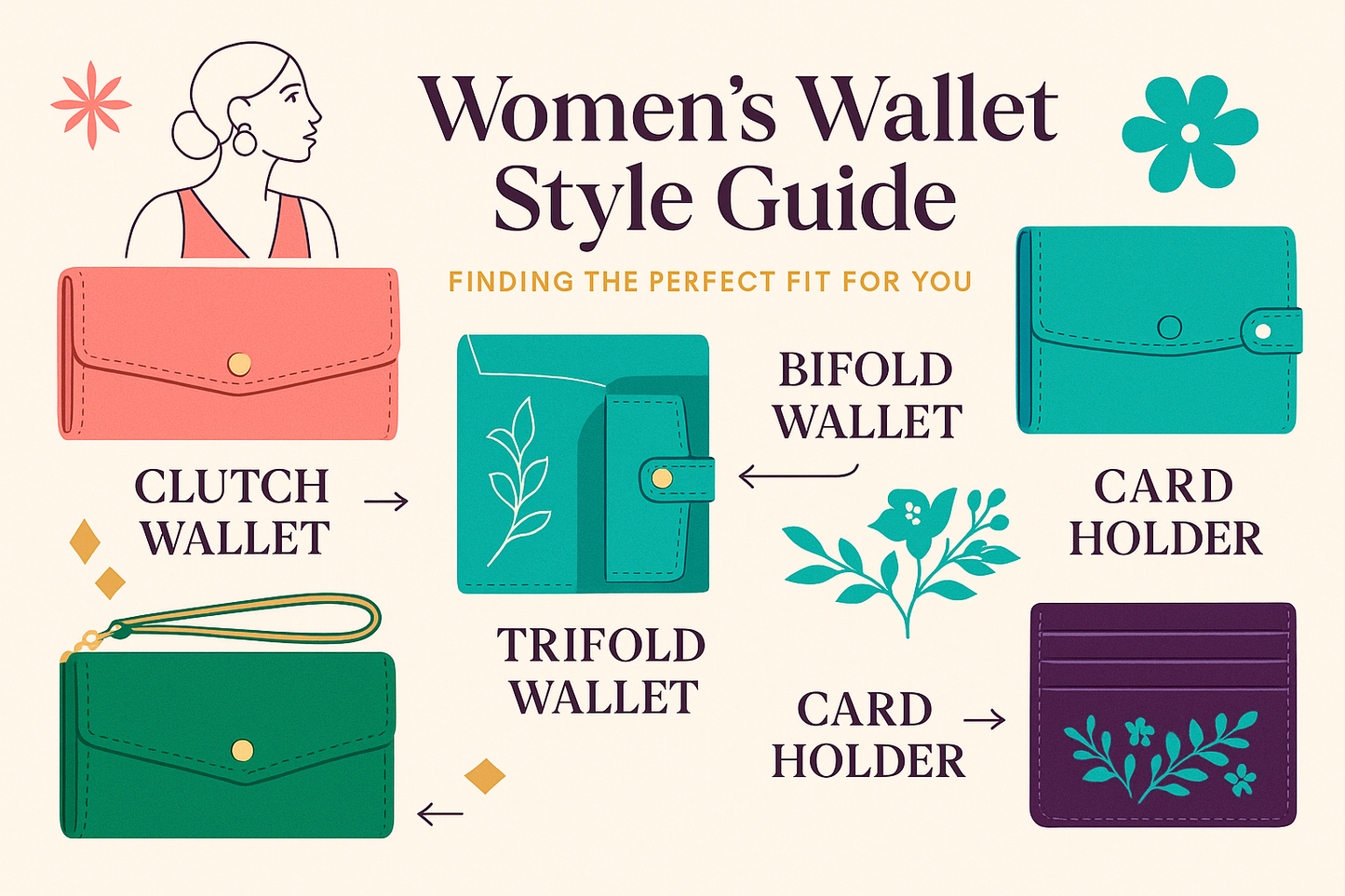 Women’s Wallet Style Guide | Wristlet, Large Capacity, Slim & RFID