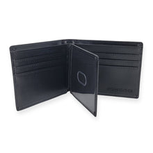 Load image into Gallery viewer, AG Wallets Men&#39;s Vegan Leather Bifold Wallet with RFID Protection - 2 Full-Size Cash Compartments, 6 Credit Card Slots, 2 Side Slip Slots, 2 Clear ID Windows for Ultimate Organization
