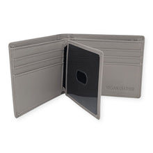 Load image into Gallery viewer, AG Wallets Men&#39;s Vegan Leather Bifold Wallet with RFID Protection - 2 Full-Size Cash Compartments, 6 Credit Card Slots, 2 Side Slip Slots, 2 Clear ID Windows for Ultimate Organization
