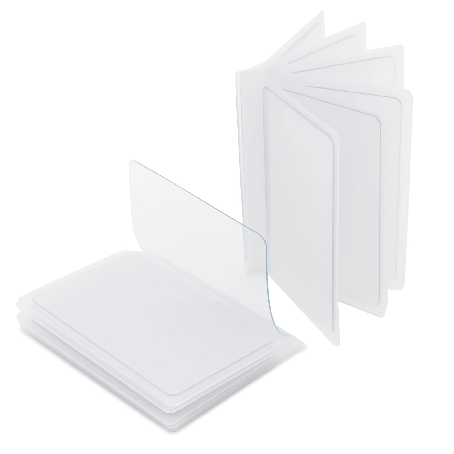 Trifold Wallet Inserts – 6 Page Credit Card Sleeves