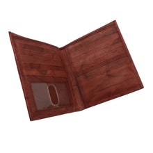 Load image into Gallery viewer, AG Wallets RFID Protected European Wallet: Cow Leather, 13 Card Slots, 1 ID Slot &amp; 2 Spacious Bill Compartments for Effortless Organization
