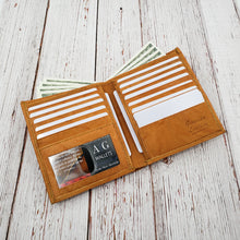 Load image into Gallery viewer, AG Wallets RFID Protected European Wallet: Cow Leather, 13 Card Slots, 1 ID Slot &amp; 2 Spacious Bill Compartments for Effortless Organization
