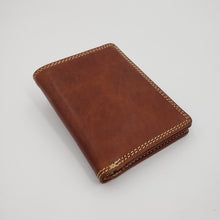 Load image into Gallery viewer, AG Wallets Vintage Distressed Leather Hipster Wallet with Coin Pocket
