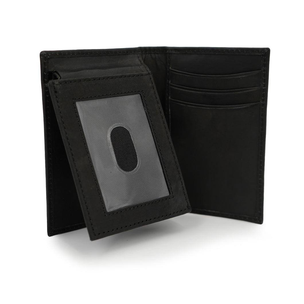 AG Wallets: Modern Elegance Redefined - L-Shaped RFID Bifold Leather Wallet Crafted for Effortless Style and Security