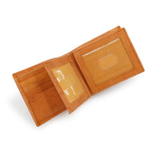 Load image into Gallery viewer, AG Wallets Mens 3 ID Wallet Cowhide Leather Bifold Multi Card Holder
