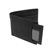 Load image into Gallery viewer, AG Wallets Leather Men&#39;s 2-in-1 Bifold Wallet with Detachable Minimalist ID Holder – Sleek &amp; Functional Card Organizer

