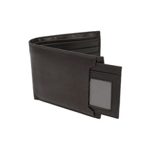 Load image into Gallery viewer, AG Wallets Leather Men&#39;s 2-in-1 Bifold Wallet with Detachable Minimalist ID Holder – Sleek &amp; Functional Card Organizer
