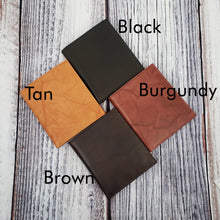 Load image into Gallery viewer, AG Wallets Men&#39;s Leather Hipster Bifold Wallet with RFID Protection and 2 ID Windows
