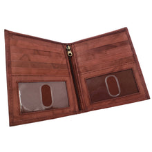 Load image into Gallery viewer, AG Wallets Men&#39;s Leather Hipster Bifold Wallet with RFID Protection and 2 ID Windows
