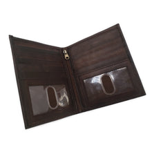 Load image into Gallery viewer, AG Wallets Men&#39;s Leather Hipster Bifold Wallet with RFID Protection and 2 ID Windows
