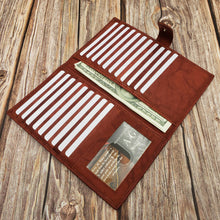 Load image into Gallery viewer, AG Wallets RFID Snap Close Leather Credit Card Organizer &amp; Wallet
