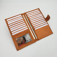Load image into Gallery viewer, AG Wallets RFID Snap Close Leather Credit Card Organizer &amp; Wallet
