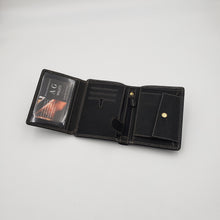 Load image into Gallery viewer, AG Wallets Vintage Distressed Leather Hipster Wallet with Coin Pocket
