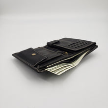 Load image into Gallery viewer, AG Wallets Vintage Distressed Leather Hipster Wallet with Coin Pocket

