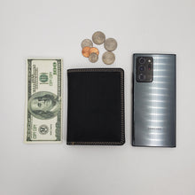 Load image into Gallery viewer, AG Wallets Vintage Distressed Leather Hipster Wallet with Coin Pocket
