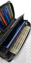 Load image into Gallery viewer, AG Wallets Women RFID Large Capacity Wristlet Wallet Phone &amp; Passport Holder
