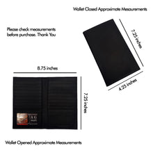 Load image into Gallery viewer, AG Wallets RFID Leather Long Credit Card Organizer
